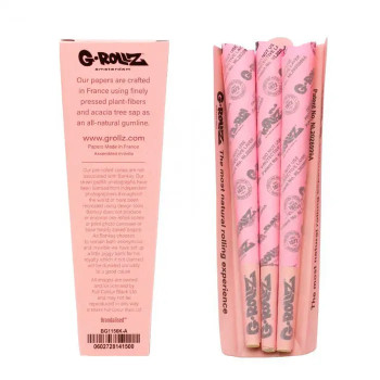 Папір для самокруток G-ROLLZ Banksy's Graffiti - Lightly Dyed Pink