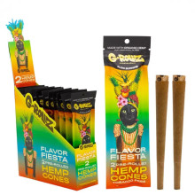 Бумага для самокруток G-ROLLZ - 2x Multifruit Flavored Pre-Rolled Hemp Cones