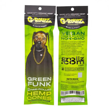 Бумага для самокруток G-ROLLZ - 2x Grape Flavored Pre-Rolled Hemp Cones