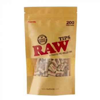 Фільтри RAW Authentic Pre-Rolled 200шт/уп