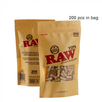 Фільтри RAW Authentic Pre-Rolled 200шт/уп - фото №1 Аромадим