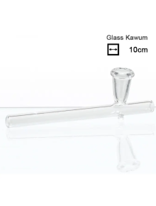 Трубка стеклянная KAWUM, 10cm - фото №1 Аромадым