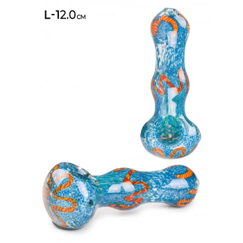 Трубка скляна MISTIQ L:12 см - фото №1 Аромадим