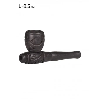 Трубка деревянная MISTIQ Carved L:8.5 см - фото №1 Аромадым