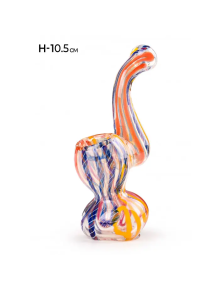 Трубка скляна MISTIQ H:10.5 см - фото №1 Аромадим