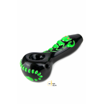 Трубка скляна Desert Dreams Scorpion Green - фото №1 Аромадим