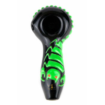 Трубка скляна Desert Dreams Scorpion Green