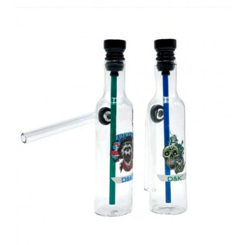 Міні-бонг скляний "D&K Bottle". - фото №1 Аромадим