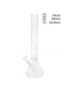 Бонг скляний Cactus Beaker - H:44cm - Ø:50mm- Socket:18.8mm - фото №1 Аромадым