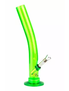 Бонг акриловий MIX Green - H: 26 cm - D: 40 cm - фото №1 Аромадим