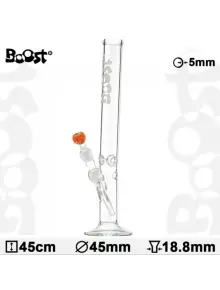 Бонг стеклянный BOOST Cane H:45cm-?: 45mm-SG:18,8mm - фото №1 Аромадым