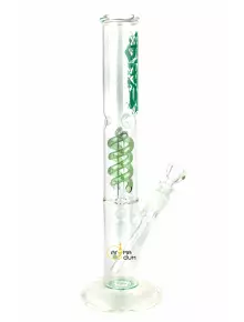 Бонг стеклянный Amsterdam Ice Noches - H:40cm - D: 37 mm - фото №1 Аромадым