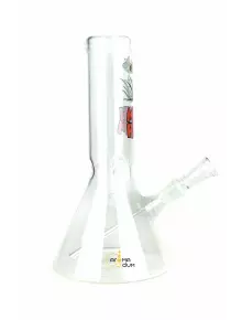 Бонг стеклянный Mushroom Beaker H:23cm - D:45mm - фото №1 Аромадым