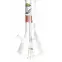 Бонг стеклянный Mushroom Beaker H:23cm - D:45mm - фото №2 Аромадым