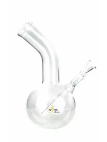 Бонг стеклянный Plain Bouncer H:23cm - D:36mm - фото №1 Аромадым