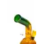 Бонг стеклянный Rasta Bouncer - H:7.5cm - D:18mm - фото №2 Аромадым