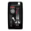 Бонг стеклянный Amsterdam Set 6 parts H:21cm - D:37mm - фото №3 Аромадым