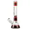 Бонг скляний Grace Glass | Striped Series Red H:32cm - D:50mm - SG:29mm - фото №2 Аромадим