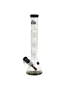 Бонг скляний Grace Glass Black Triple Tree-Arm Percolator H:40 SG:29.2/18.8mm d:50mm - фото №1 Аромадим