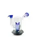 Бонг скляний Grace Glass Spaceship Alien Bong Blue H:18cm SG:18.8mm d:70/25mm - фото №2 Аромадим