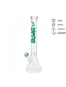 Бонг стеклянный BOOST Beaker H:44cm - D: 50mm - фото №1 Аромадым