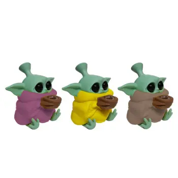 Бонг Силиконовый "Baby Yoda Grogu"