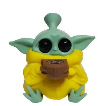 Бонг Силиконовый "Baby Yoda Grogu"