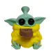 Бонг Силиконовый "Baby Yoda Grogu" - фото №2 Аромадым