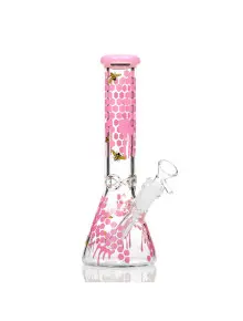 Бонг скляний Honey Bee Glass Beaker - фото №1 Аромадим