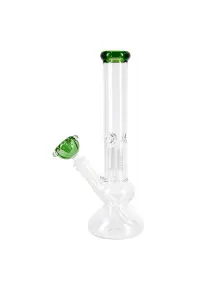 Transparent Glass Bong. - фото №1 Аромадим