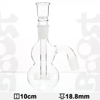 Прекулер скляний Boost H: 10cm 18.8mm - фото №1 Аромадим
