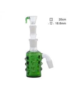 Прекуллер стеклянный Amsterdam - H:20cm- SG:18.8mm - O:50mm - фото №1 Аромадим