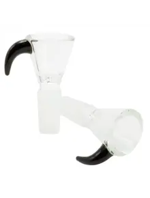 Відерце для бонгов Glass Bowl SG with Handle +3 mm Hole - SG:14.5mm - фото №1 Аромадим