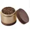 Гриндер деревянный CHAMP HIGH ROUND WOODEN GRINDER 62MM - фото №2 Аромадым