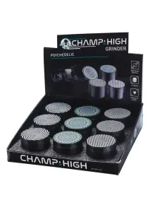 Гріндер Champ CHH PSYCHEDELIC GRINDER 50MM - фото №1 Аромадим