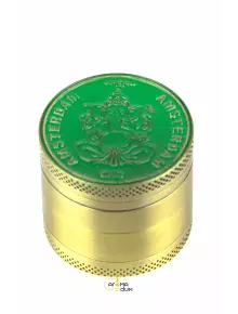 Гриндер Grace Glass Amsterdam with Ganash and OM Green - D: 37mm - фото №1 Аромадим