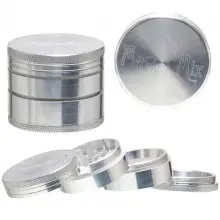 Гриндер Magno Mix 420 Leaf Silver - 4part - O:50mm
