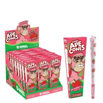Блант G-ROLLZ Ape Cones "Strawberry Swing" - 3 Pop Cones - фото №1 Аромадим