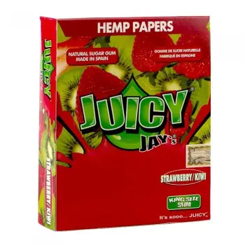 Папір для самокруток King Size Juicy Jays Strawberry and Kiwi