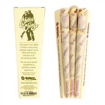 Бумага для самокруток G-ROLLZ | Cheech & Chong Cones Organic Hemp Extra Thin