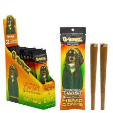 Бумага для самокруток G-ROLLZ - 2x Mango Flavored Pre-Rolled Hemp Cones