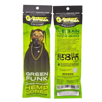 Бумага для самокруток G-ROLLZ - 2x Grape Flavored Pre-Rolled Hemp Cones