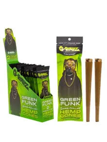 Бумага для самокруток G-ROLLZ - 2x Grape Flavored Pre-Rolled Hemp Cones - фото №1 Аромадим