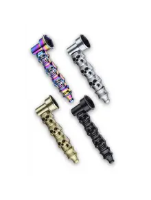 Металева трубка CHAMP HIGH SKULL METAL PIPE 8 CM - фото №1 Аромадим