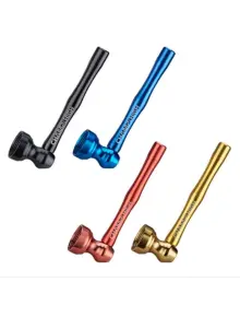 Трубка алюмінiєва CHAMP HIGH MINI ALU PIPE 82 mm - фото №1 Аромадим