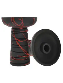 Чаша для кальяну Gusto Bowls Cl Phunnel BLACK Glaze - фото №1 Аромадим