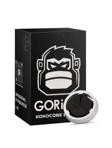 Вугілля кокосове для кальяна Gorilla Kalaud 1кг - фото №1 Аромадим