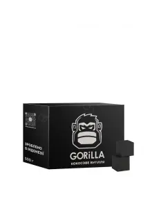 Вугілля кокосове для кальяна Gorilla 2.5х2.5 - 0,5кг - фото №1 Аромадим