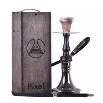 Кальян 2x2 Hookah Pixel Black - фото №1 Аромадим