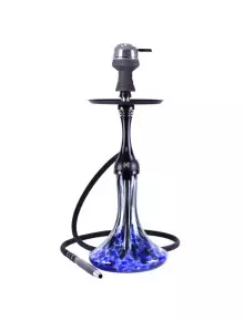 Кальян Alpha Hookah Model X Replica Black Blue Комплект - фото №1 